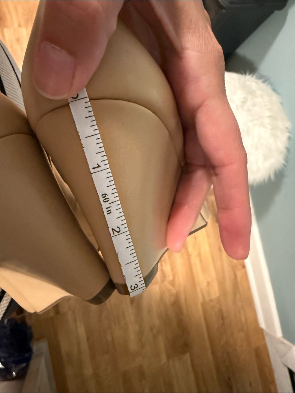 Jessica Simpson Beige Wedge Pumps - Picture 5 of 5